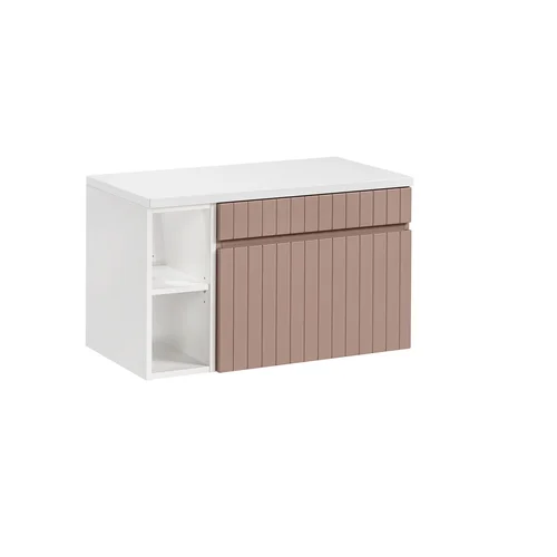 Vonios baldų komplektas Comad SET -ICR B 80 CM 81-01 WHITE image 2