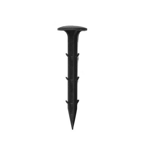 Plastikiniai smeigtukai, juodi, 11 cm ilgio, 3,5 cm pločio image 1