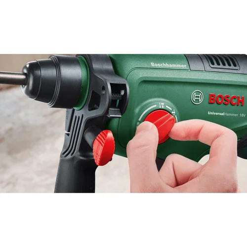 Bosch UniversalHammer 18 V akumuliatorinis perforatorius be baterijų ir įkroviklio image 2
