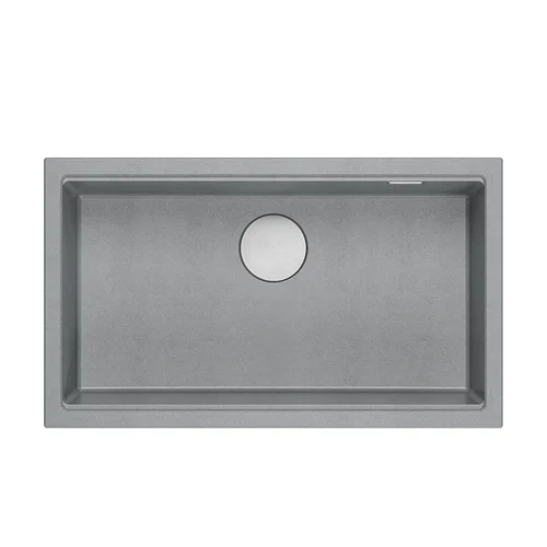 Plautuvė Quadron LOGAN 110, HQD7644U5_BS_U, sidabrinis akmuo image 1