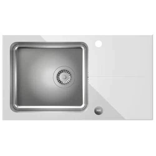Quadron HUGH 111 ST3577SB1BS plautuvė balta image 1