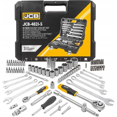 Įrankių rinkinys JCB 56913, 82 vnt., JCB-4821-5 image 1
