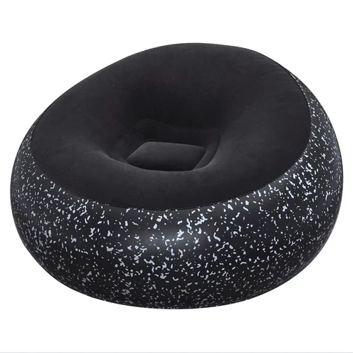 Pripučiamas krėslas Bestway, juodas, 116 cm x 116 cm x 66 cm image 1