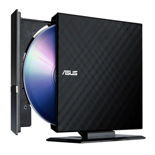 Asus LITE/BLK/G/AS išorinis optinis įrenginys, Juoda, 280 g image 3