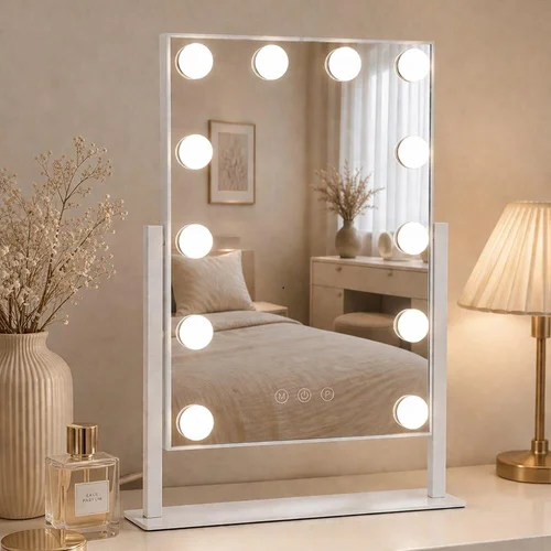 Beauty System HOLLYWOOD LED makiažo veidrodis 34 × 47 cm image 2