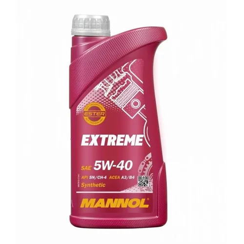 Mannol Extreme Automobilio variklio tepalas 5W-40, 1 l image 1