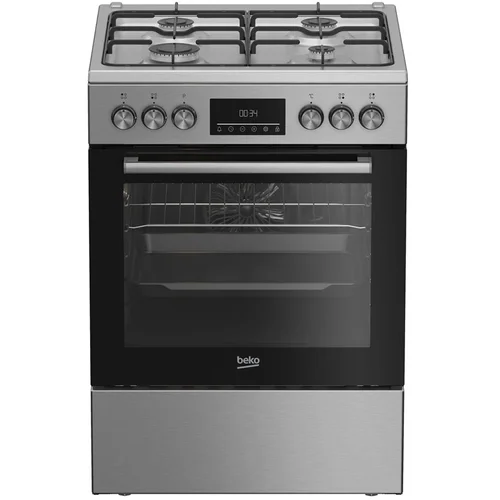 BEKO FBE6330GXDSN dujinė viryklė su elektrine orkaitė, 60 cm image 1