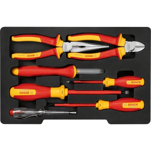 VDE Mišrus 7 dalių rinkinys Pliers/Screwdrivers/Knife image 2