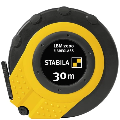 Stabila LBM 2000 G 30 m stiklo pluošto matavimo juosta image 1