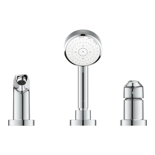 Grohe BAUEDGE 2511710A 3 dalių vonios maišytuvas chromas image 2