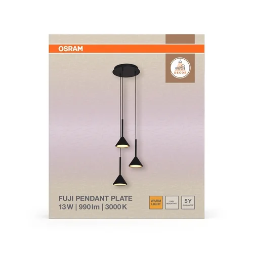 Osram lubų šviestuvas LED 13W 3000K 500 lm image 2