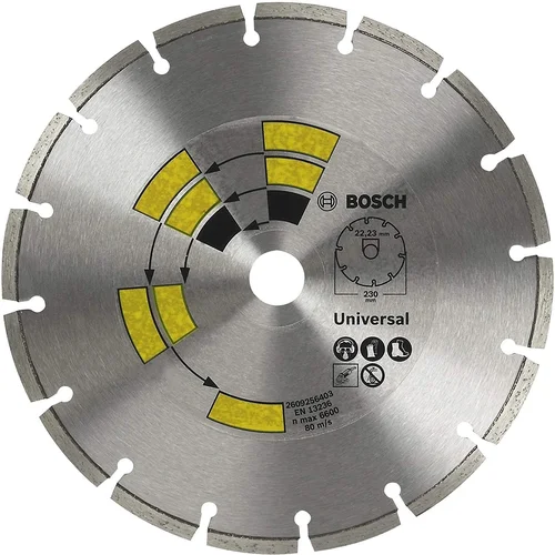 BOSCH Deimantinis pjovimo diskas 125mm Universalus image 1