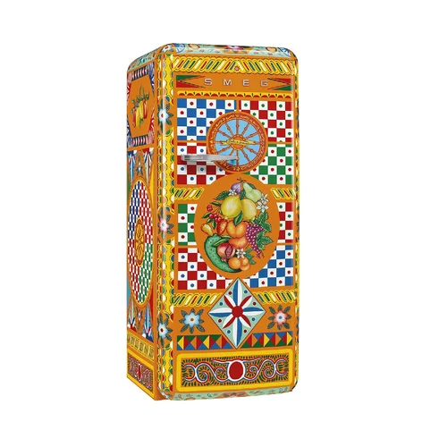 Smeg FAB28RDGC5 Šaldytuvas, 270 L, Sicilian Cart image 2