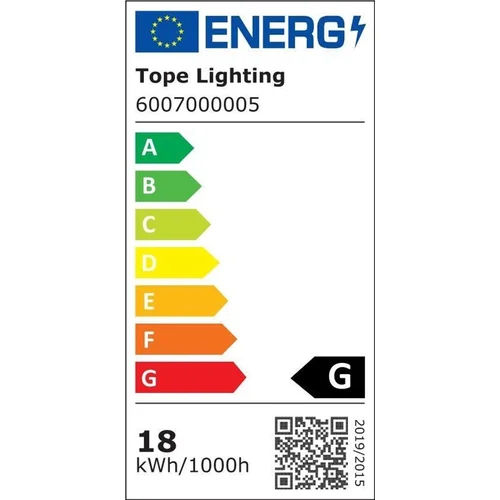 Tope Laos 1X18W LED lubinis šviestuvas image 2