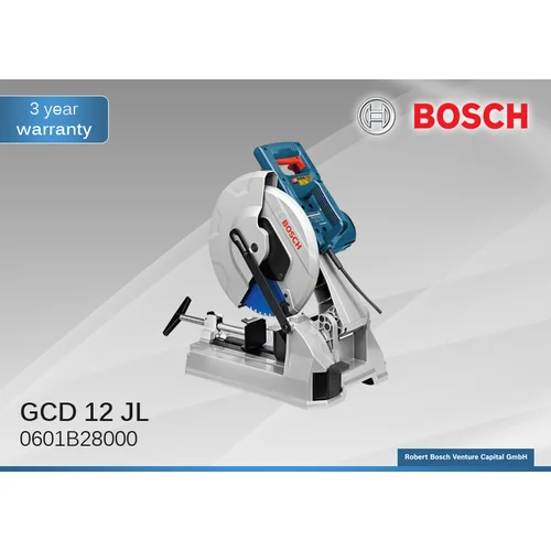 Bosch GCD 12 JL Stac.diskinis metalo pjūklas 305 mm image 2