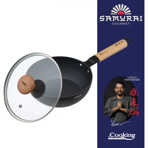 HEINNER HR-SNT-WC20 Samurai Gourmet WOK keptuvė 20 cm image 3