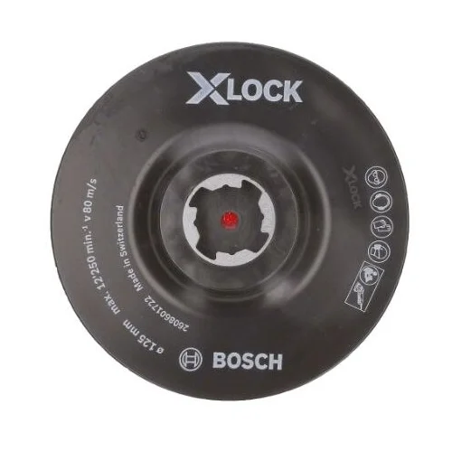 Bosch X-LOCK diskinis pagrindas, 125 mm, 2608601722 image 1