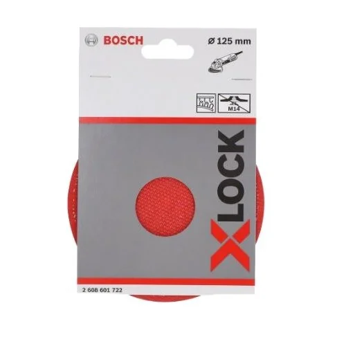 Bosch X-LOCK diskinis pagrindas, 125 mm, 2608601722 image 2