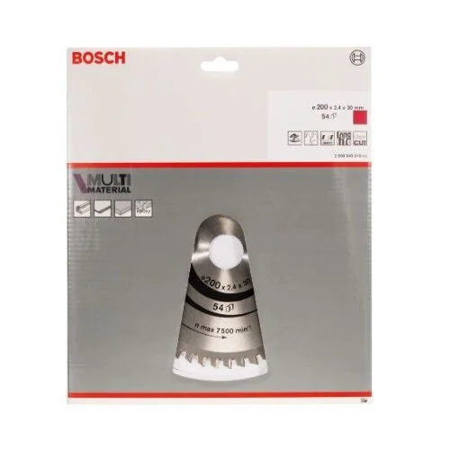 Bosch Standard for Multi Material Pjovimo diskas 190x30mm 2608640509 image 2