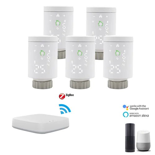 Feelspot TG22.09 Zigbee Tuya išmanioji termostatinė galva radiatoriams image 3