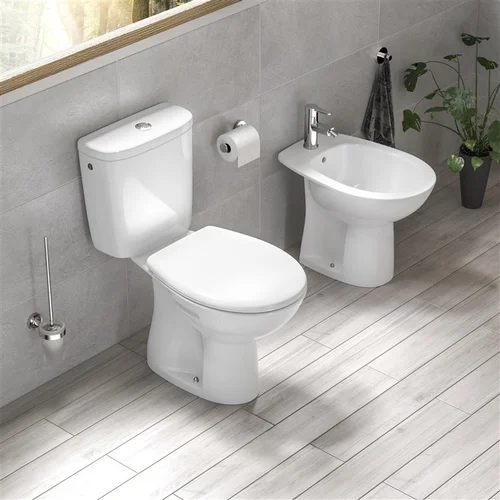Jika EUROLINE-N Pastatomas unitazas su dangčiu Balta image 2