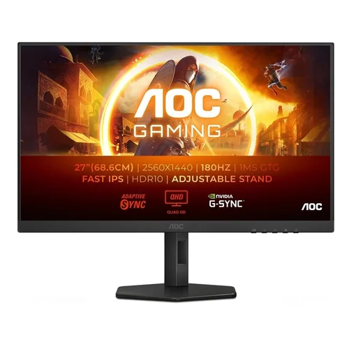 AOC Q27G4XF 27 Colių QHD Fast IPS 180 Hz image 1