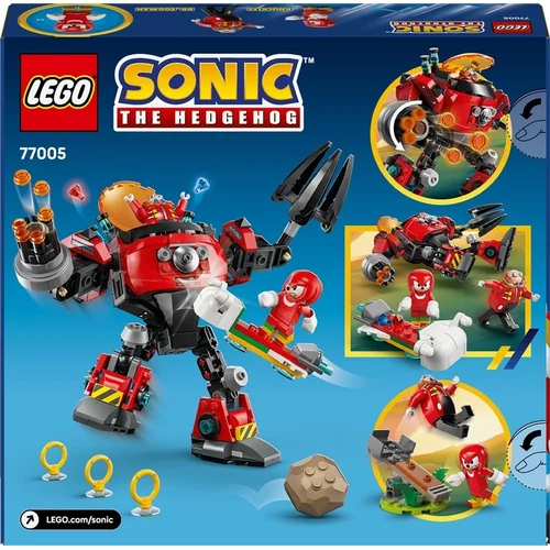 LEGO® Sonic Knuckles prieš Dr. Eggman Egg Crusher Mech image 2