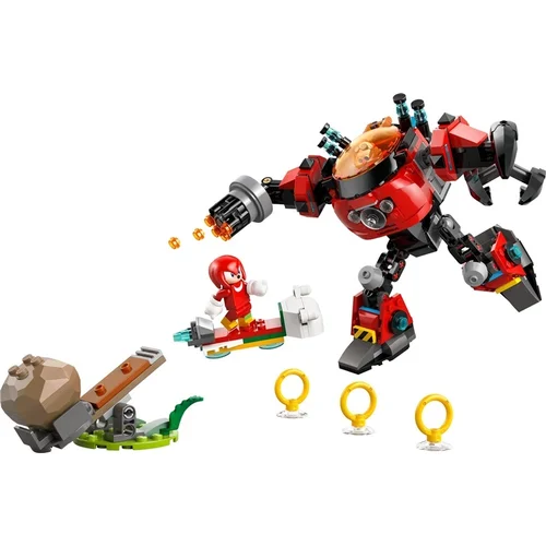 LEGO® Sonic Knuckles prieš Dr. Eggman Egg Crusher Mech image 3