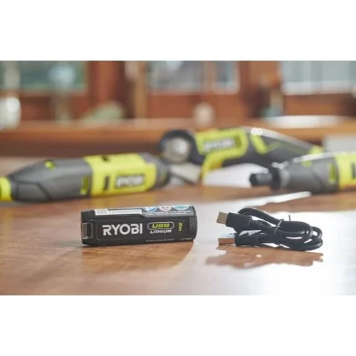 Ryobi RB420 USB Lithium™ 4V 2,0 Ah Li-ion akumuliatorius image 2