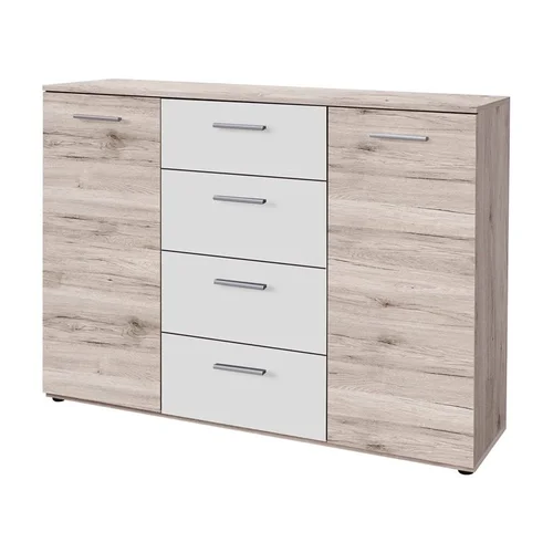 Komoda HLNK26-P79, 129.6×38×91.3 cm, Ruda image 1