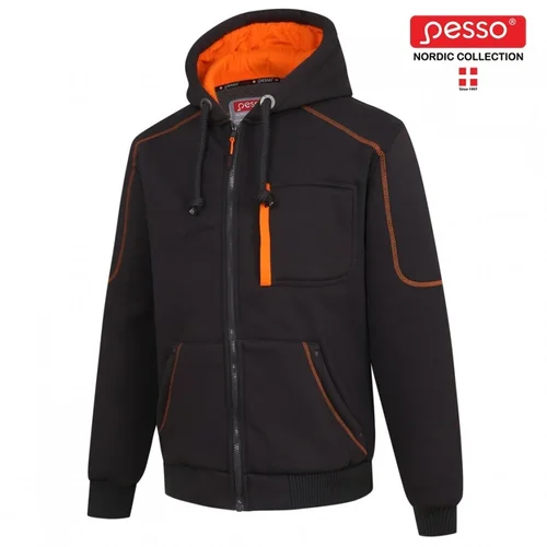 PESSO Portland džemperis, pilkas, 3XL image 2