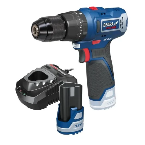 Dedra DED7310T06 belaidis smūginis gręžtuvas 12V 2,0Ah image 1