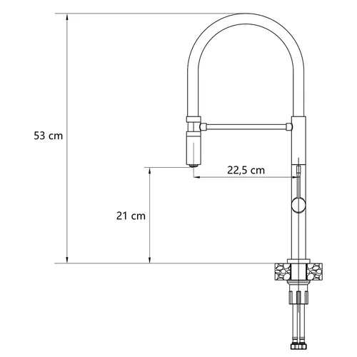 Quadron MARGOT T LINE 3623502_BLMPVDG1, anglies juoda/aukso image 3