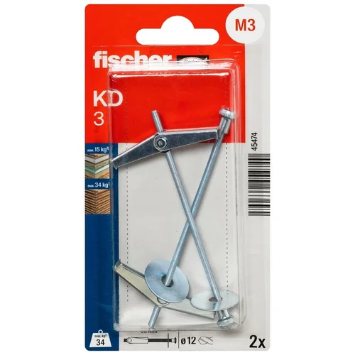 FISCHER KD 3 K su veržle, blisteryje image 1