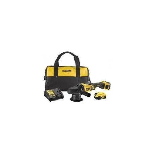 DeWalt DCM848P2-QW Akumuliatorinis poliruoklis 125 mm, 18 V, 2x5.0 Ah image 1