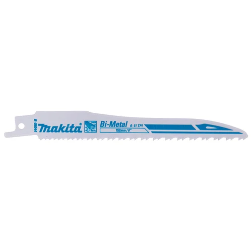 Makita B-05044-2 Tiesinio pjūklo pjūkleliai 152x0,9 mm BiM 6-11 TPI image 2
