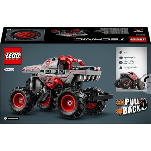 LEGO® Technic Monster Jam™ ThunderROARus™ Pull-Back, 232 vnt image 2