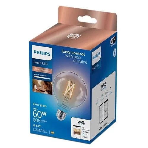 Philips Wiz Lemputė LED G95 E27 7W 806 lm image 2
