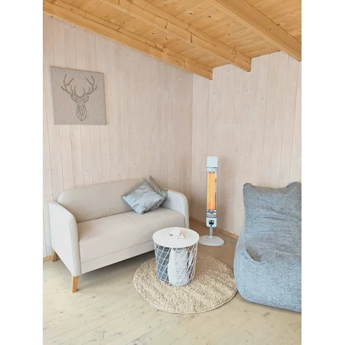 Infraraudonųjų spindulių šildytuvas Mila 2500W Baltas image 2