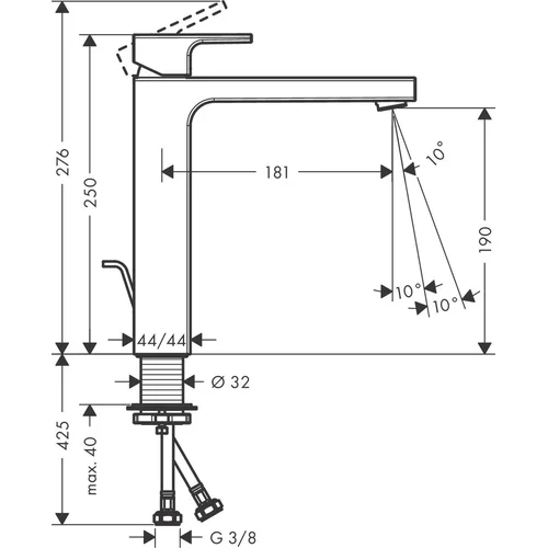 Hansgrohe Vernis Shape 71590000 Chromas image 2