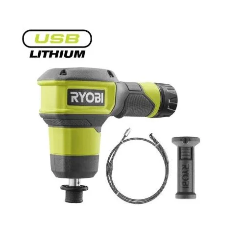 Ryobi RDA4-0, 4V USB Lithium™ vamzdžių valymo įrankis su spirale image 1