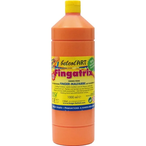 belcolART Fingatrix 1000 ml Apelsinų image 1