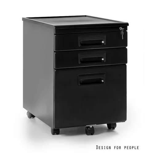 Spintelė UNIQUE CONTAINER 324, juoda image 1