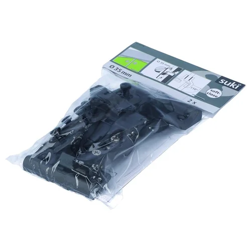 Suki Lankstas baldams 3.5 cm, 110°, Juoda, 2 vnt. image 3