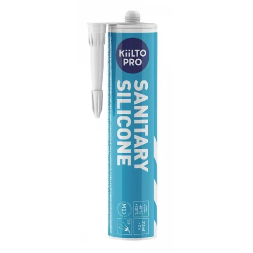 KIILTO Kestosil Silikonas, 310 ml Pilka image 1
