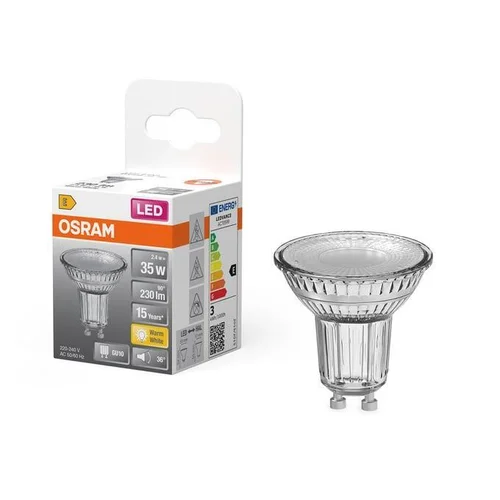 Osram LEMP LED PAR16 2.4W GU10 2700K 230LM image 3