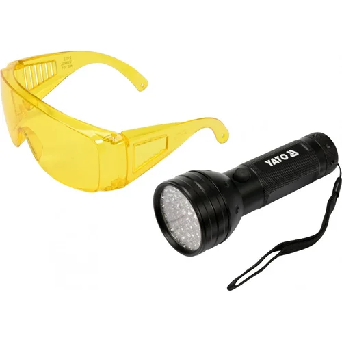 Yato Žibintuvėlis UV 51 LED su akiniais image 1