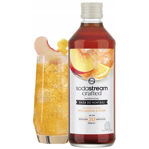 Sirupas SodaStream persikas ir imbieras, 330 ml image 2