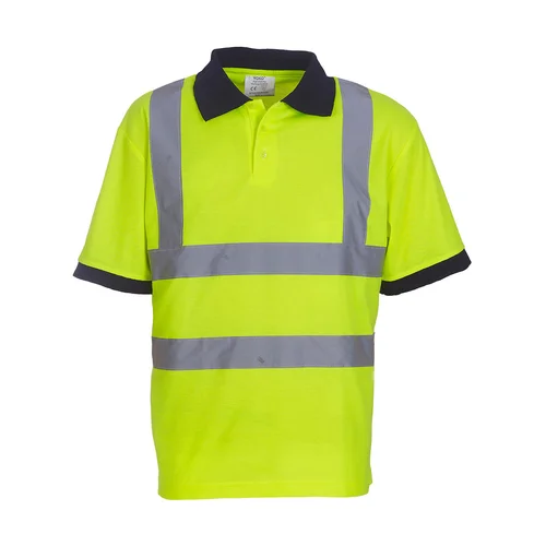 Gero matomumo YOKO HVJ210 darbo polo marškinėliai 2XL Fluo Yellow image 3