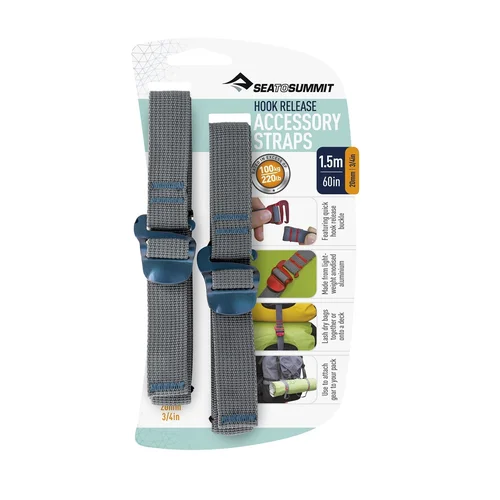 Tvirtinimo dirželiai STS Accessory Strap with Hook 20 mm 1,5 m image 1